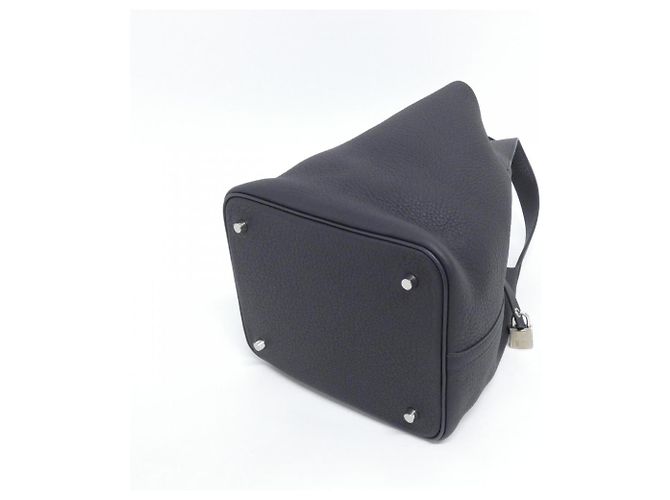 Hermès Borsa a tracolla Hermes Picotin Lock MM Nero - vista 2