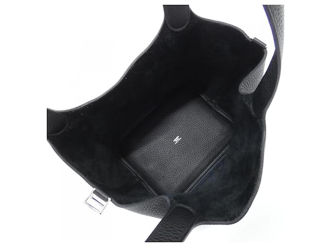 Hermès Borsa Hermes Picotin Lock MM Nero - vista 8
