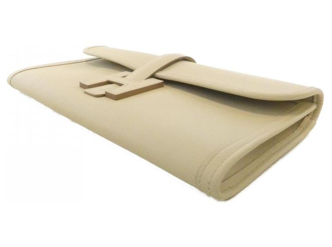 Hermès Borsa Hermes Jige Elan 048490CA Bianco - vista 3