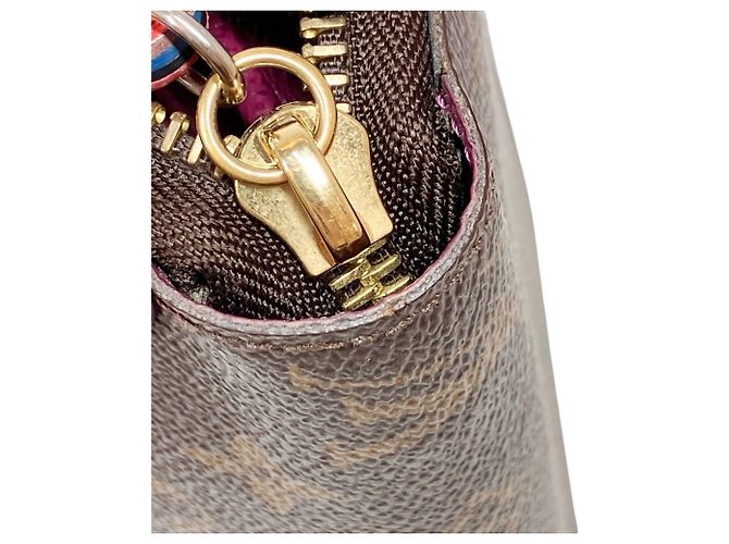 Cartera Zippy Totem Long Monogram Canvas Louis Vuitton Castaño - vista 6