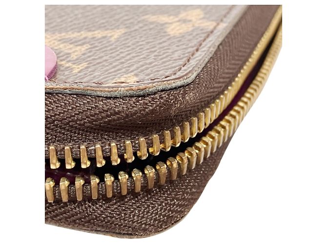 Cartera Zippy Totem Long Monogram Canvas Louis Vuitton Castaño - vista 7