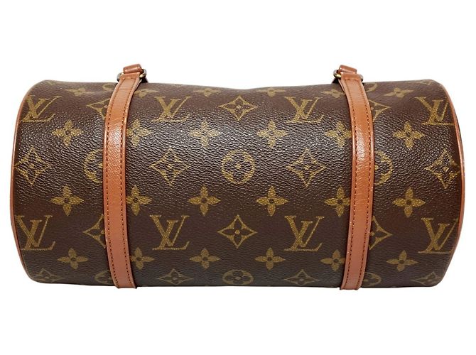 Borsa a mano Louis Vuitton Papillon 26 Marrone - vista 3