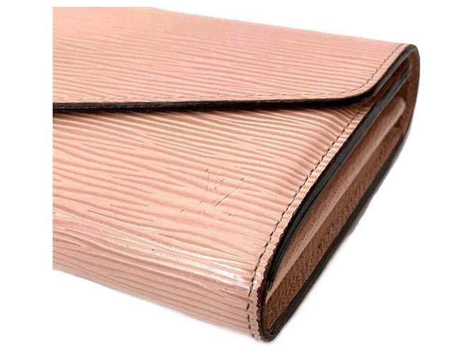 Sarah Cartera larga Louis Vuitton de piel Epi Rosa - vista 7