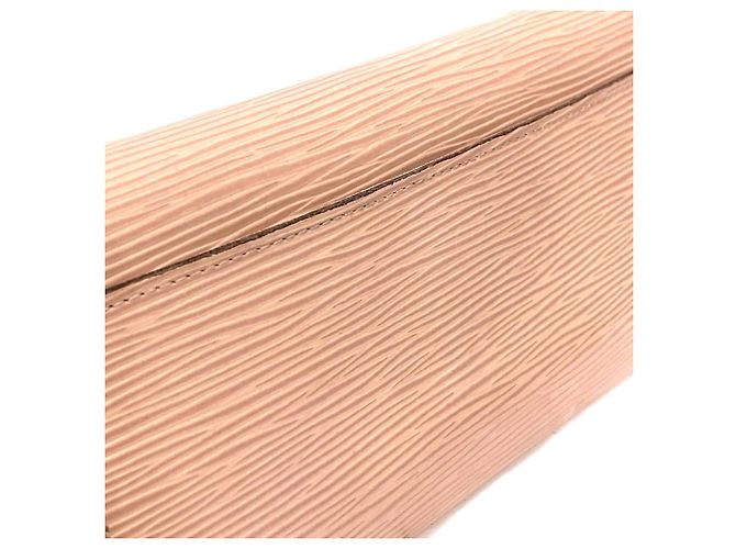 Sarah Cartera larga Louis Vuitton de piel Epi Rosa - vista 9