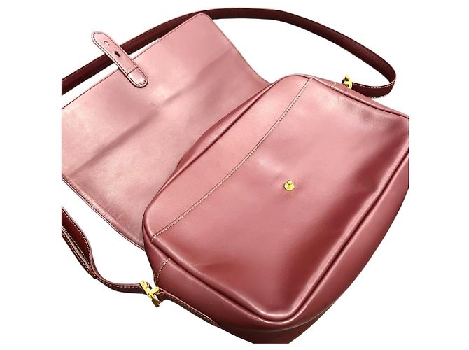 Borsa a tracolla in pelle Cartier Must Line - vista 6