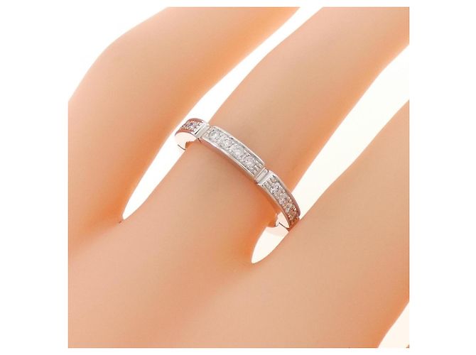 Cartier Maillon Panthère Ring mit halben Diamanten - Ansicht 5