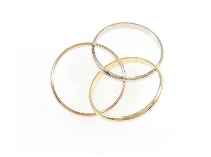 Bague Cartier Trinity en or 18K - vue 3