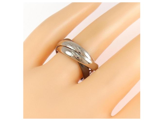 Cartier Trinity Ring Schwarz & Weiß - Ansicht 4