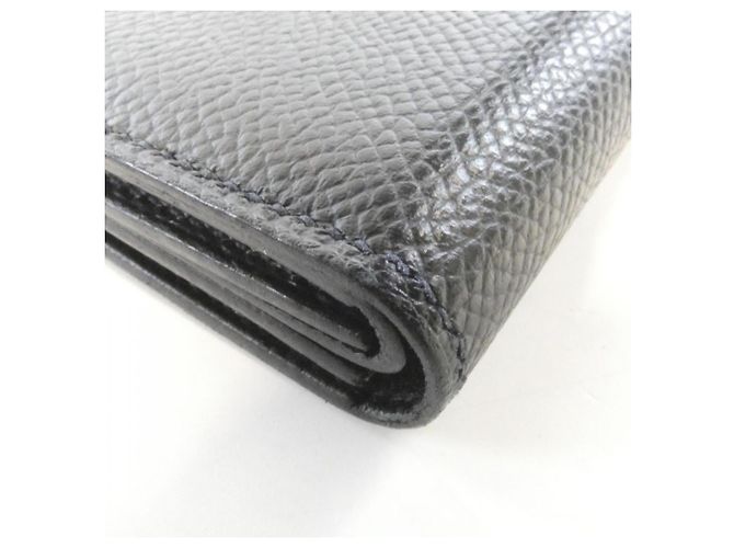 Hermès Cartera Hermes Bearn Mini Monochrome Negro - vista 3