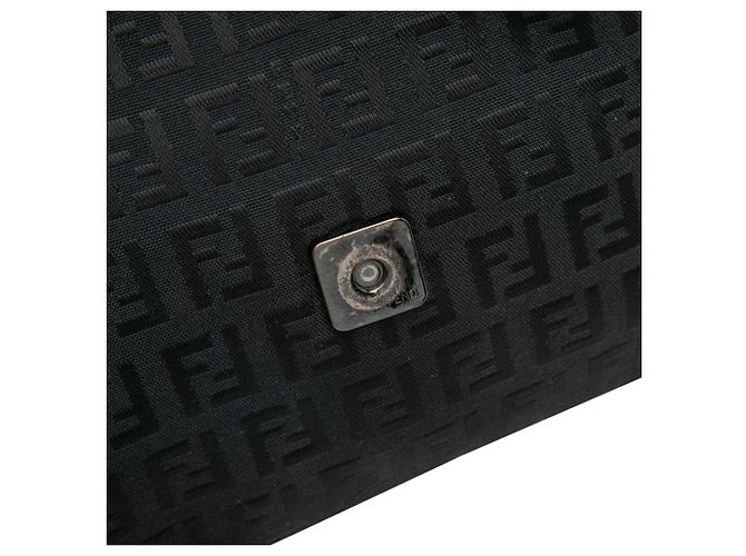 Borsa a tracolla Fendi Zucchino Nero - vista 5