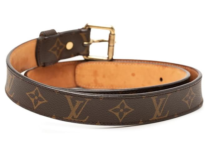 Louis Vuitton Monogram Gürtel Braun Monogramm - Ansicht 3