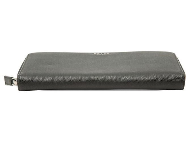 Monedero Prada de piel negra Negro - vista 3
