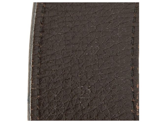 Louis Vuitton Utah Ceinture LV Initials Belt Marrone - vista 6