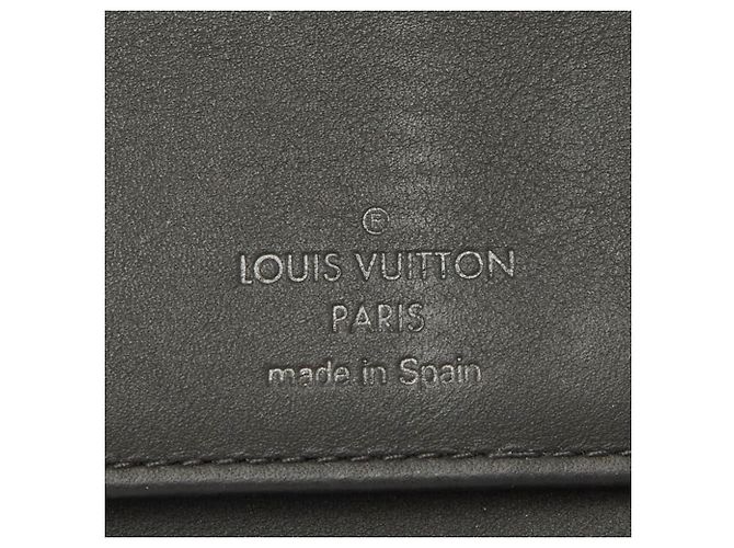 Louis Vuitton Monogram Shadow Zippy Wallet Vertical Long M62902 Negro Monograma - vista 8