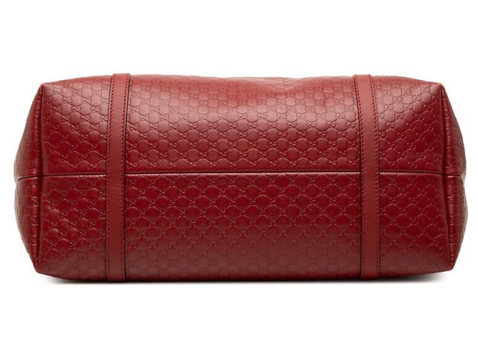 Borsa Tote Gucci Microguccissima Rosso - vista 3