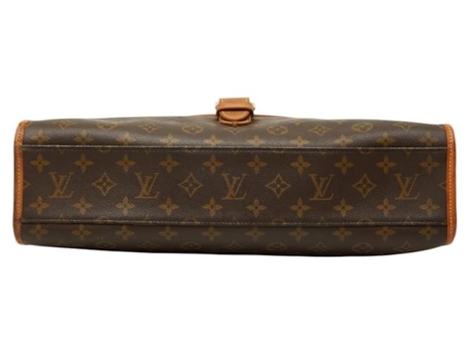 Borsa Louis Vuitton Monogram Beverly Marrone Nero Monogramma - vista 3