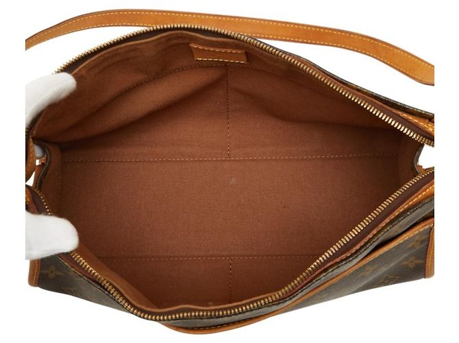 Borsa a tracolla lunga Popincourt Monogram Louis Vuitton Marrone Monogramma - vista 11