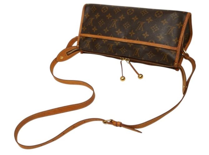 Borsa a tracolla lunga Popincourt Monogram Louis Vuitton Marrone Monogramma - vista 4