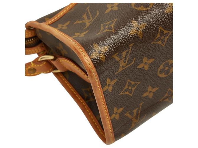 Borsa a tracolla lunga Popincourt Monogram Louis Vuitton Marrone Monogramma - vista 6