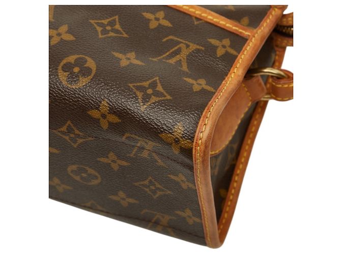 Borsa a tracolla lunga Popincourt Monogram Louis Vuitton Marrone Monogramma - vista 7