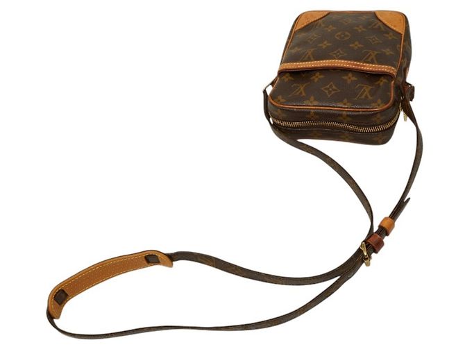 Bolso bandolera Louis Vuitton Monogram Danube Castaño Monograma - vista 4
