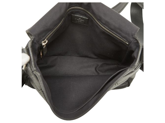 Borsa a tracolla Louis Vuitton Taiga Roman PM Nero Grigio - vista 10