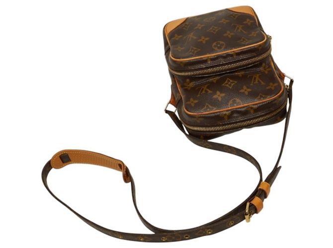 Borsa a tracolla Louis Vuitton Monogram Amazon Marrone Monogramma - vista 4
