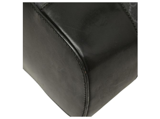 Borsa Tote Gucci GG Supreme Sherry Line Marrone Nero - vista 4
