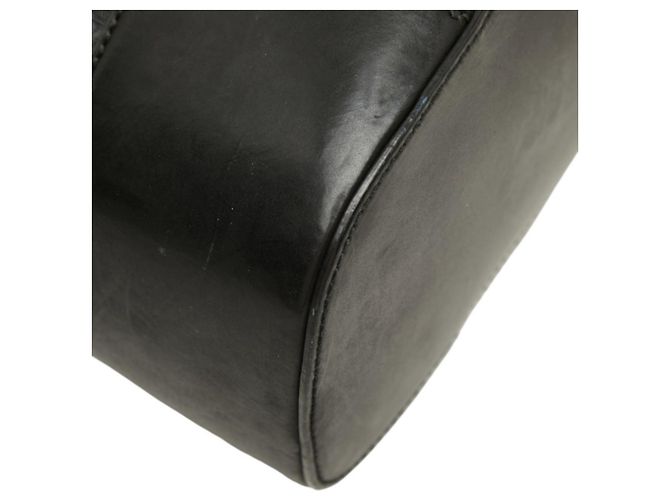 Borsa Tote Gucci GG Supreme Sherry Line Marrone Nero - vista 5
