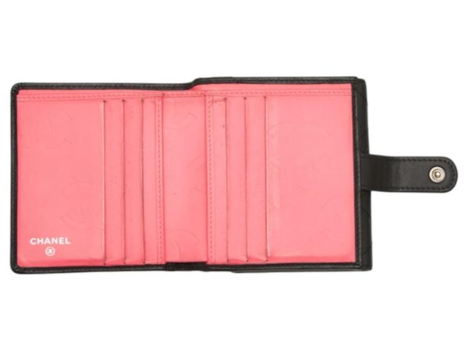 Cartera bi-fold Chanel Matelassé Coco Mark Cambon Negro - vista 10