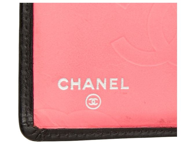 Cartera bi-fold Chanel Matelassé Coco Mark Cambon Negro - vista 12