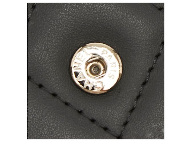 Cartera bi-fold Chanel Matelassé Coco Mark Cambon Negro - vista 6