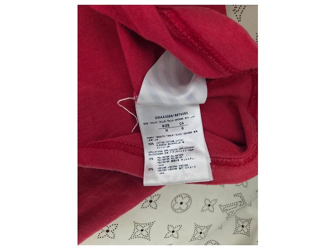 Off White Off-White c/o Champion Rotes T-Shirt Pfeile - Ansicht 10