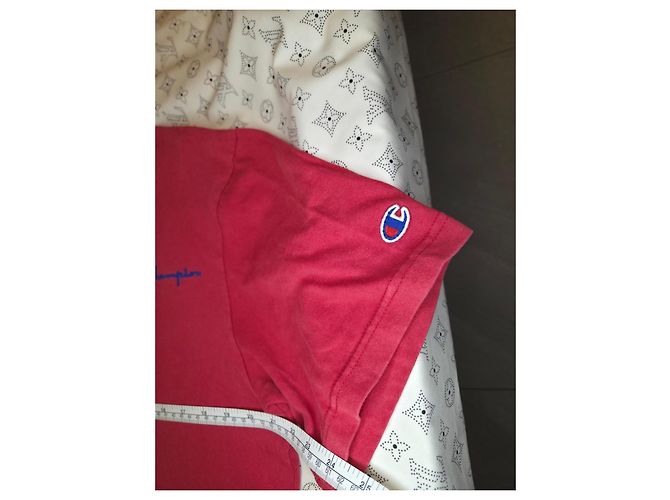 Off White Off-White c/o Champion Rotes T-Shirt Pfeile - Ansicht 5