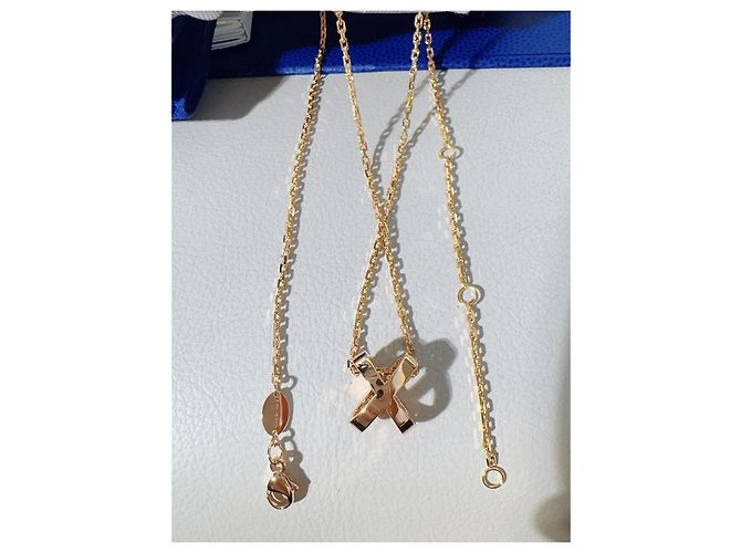 Collana Chaumet Jeux de Liens Bond of Life in Oro Rosa e Diamanti - vista 8