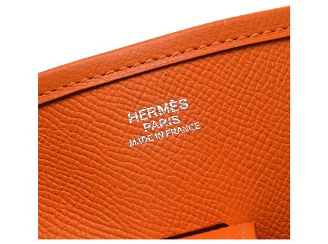 Hermès Hermes Evelyne Epsom 29 Arancione - vista 4