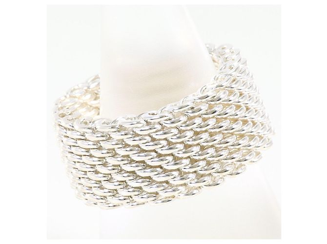 Anello Tiffany & Co. Somerset Mesh in argento - vista 2