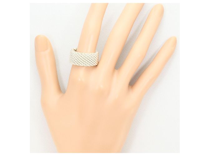 Anello Tiffany & Co. Somerset Mesh in argento - vista 5