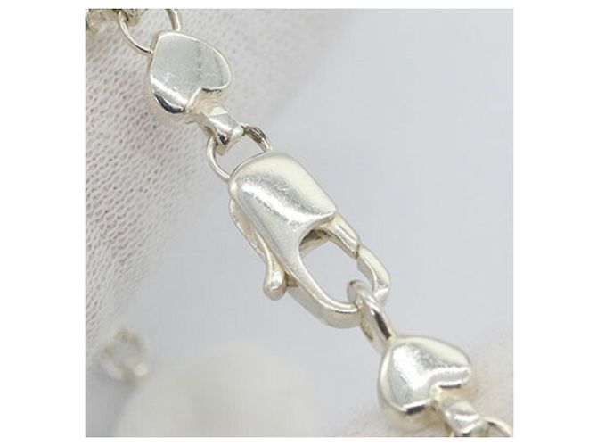 Bracciale con ciondolo cuore Puff di Tiffany & Co. Argento - vista 4