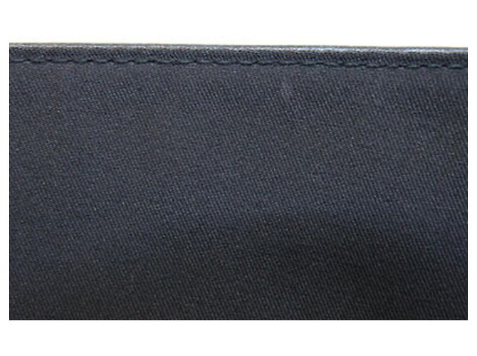 Borsa a tracolla Gucci in pelle blu navy - vista 9
