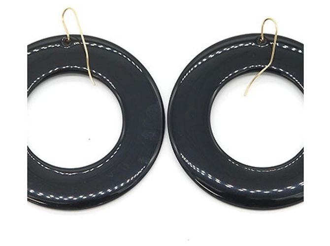 Orecchini Tiffany & Co. Elsa Peretti Sebiana Circle Nero - vista 2