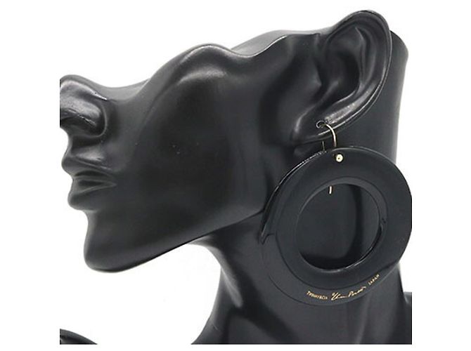 Orecchini Tiffany & Co. Elsa Peretti Sebiana Circle Nero - vista 7