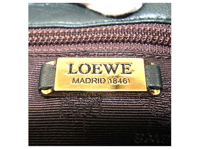 Borsa a tracolla Loewe Anagram Verde - vista 4