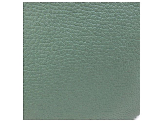 Céline Borsa a mano Celine in pelle verde - vista 5
