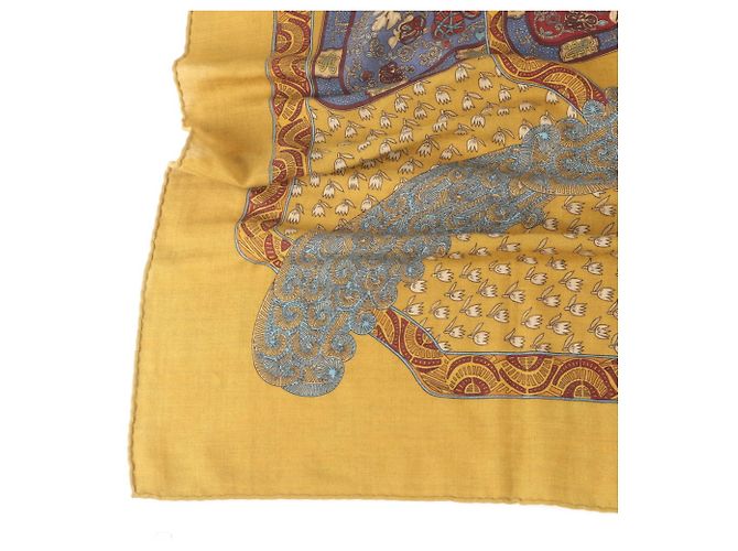 Hermès Hermes Carre Géant 140 ART des STEPPES Schal Mehrfarben - Ansicht 4
