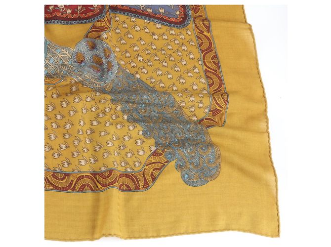 Hermès Hermes Carre Géant 140 ART des STEPPES Schal Mehrfarben - Ansicht 5