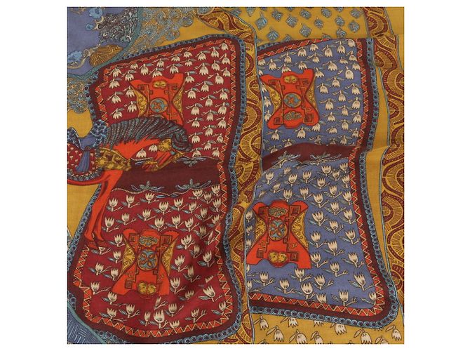Hermès Hermes Carre Géant 140 ART des STEPPES Schal Mehrfarben - Ansicht 7