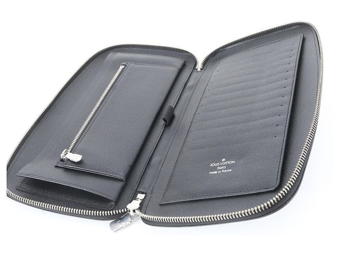 Louis Vuitton Taiga Organizer Ardoise Long Wallet Grey - view 7