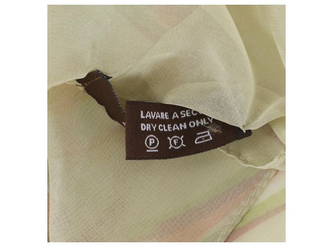 Hermès Hermes Carre Géant 140 Silk Scarf Multicolore - vista 12