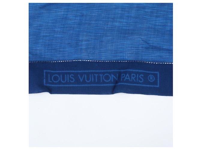 Sciarpa Stole Louis Vuitton Blu - vista 8